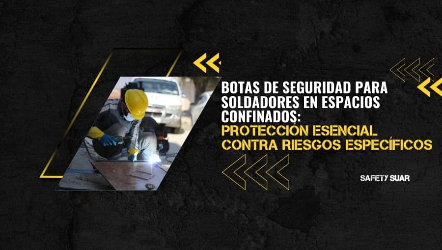 Botas de seguridad para soldadores en espacios confinados_ Protección esencial contra riesgos específicos